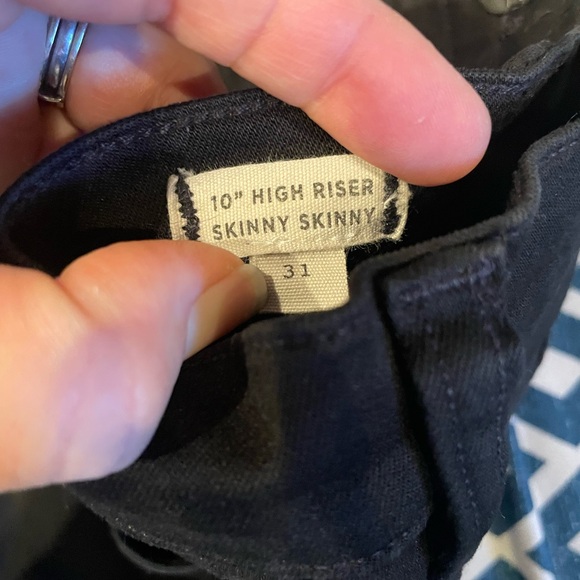 Madewell 10” High Riser Skinny Skinny - Picture 4 of 11